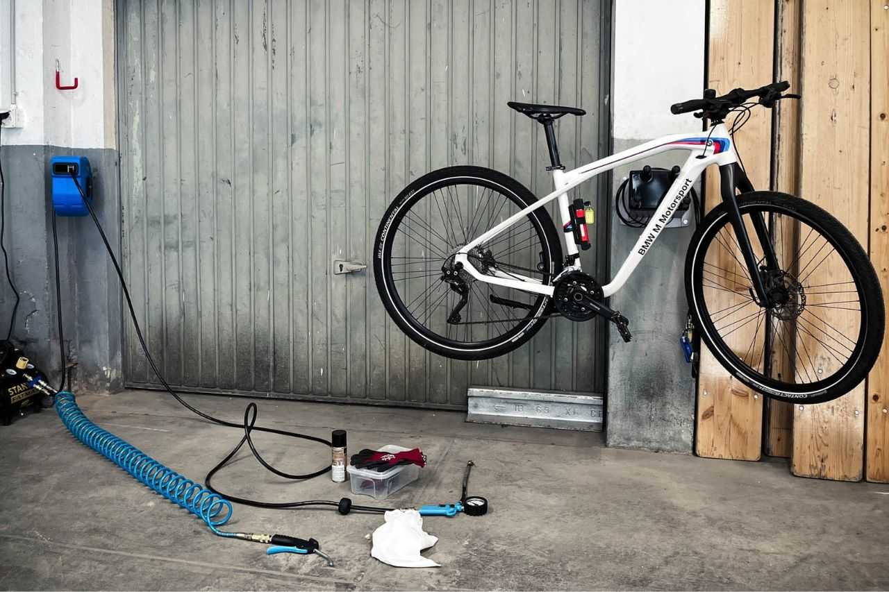 Image bike room repair station